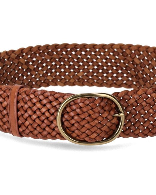 Dragon Diffusion Brown Tan Woven Handbag