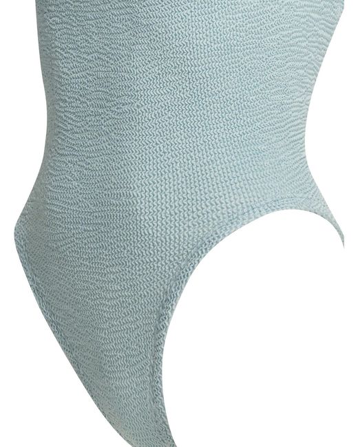 Hunza G Lightblue Polyamide Elastane Swimwear