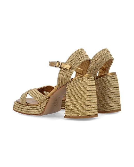 Castaner Metallic Valle Sandals
