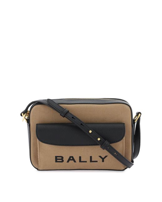'Bar' Crossbody Bag Bally de color Black