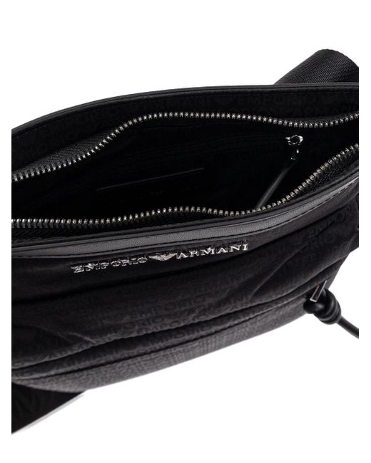 Emporio Armani Nylon Crossbody Bag in Black für Herren