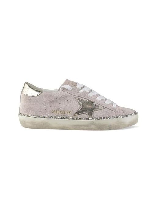 Golden Goose Deluxe Brand Pink Deluxe Brand Sneakers Superstar