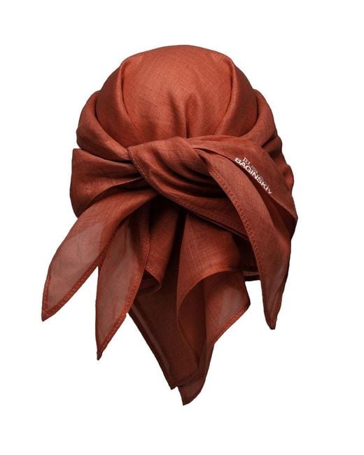 Ruslan Baginskiy Brown Draped Hat