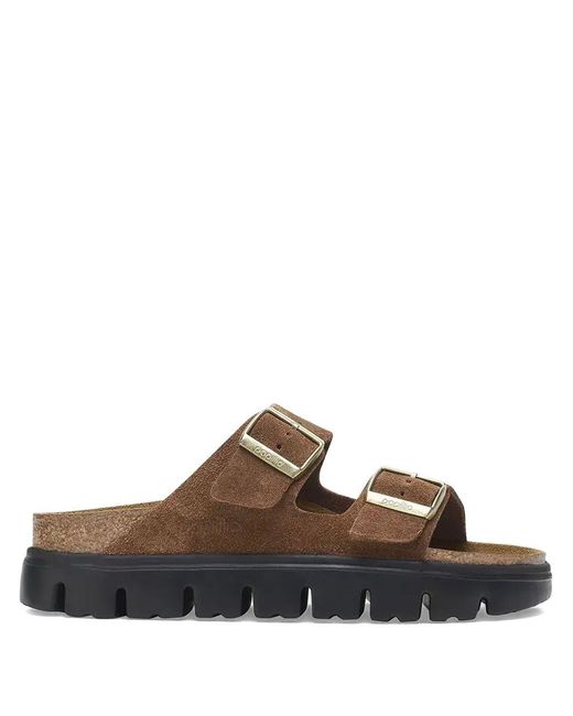 Birkenstock Brown Sliders