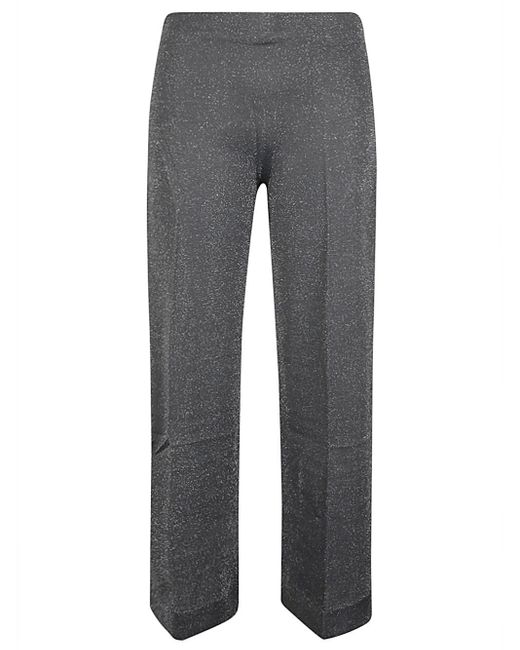 Viscose Pantalon à jambes larges Circus Hotel en coloris Gray