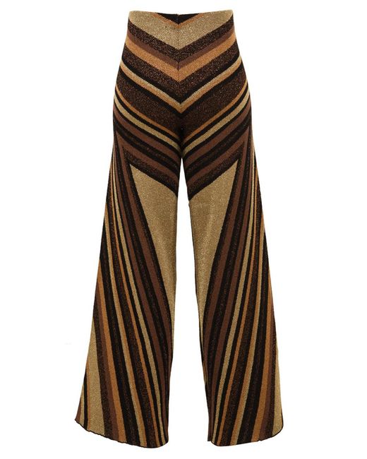 Akep Broek Multi Color in het Brown