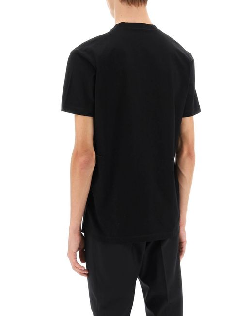 T-shirt imprimé cool ajusté DSquared² pour homme en coloris Black