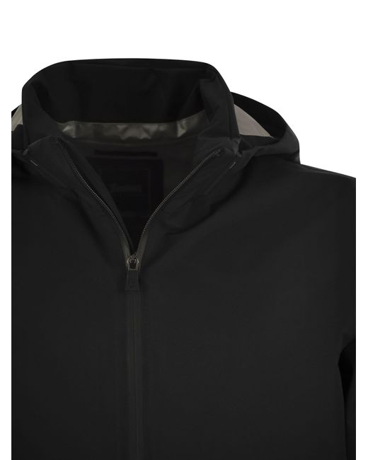 Herno Black Laminar Gore-Tex Paclite Jacket for men