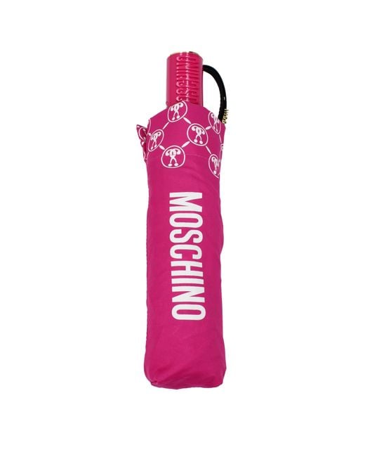 Moschino Pink Polyester Umbrella