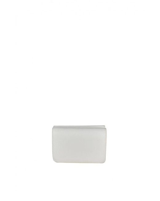 Balenciaga White Wallet Cash Mini