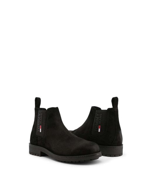 Homme Chaussures Bottes Bottes casual Boots Tommy Hilfiger pour homme en coloris Noir 