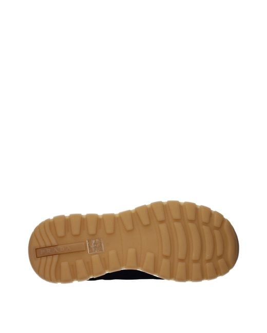 Prada Blue Sneakers Nylon