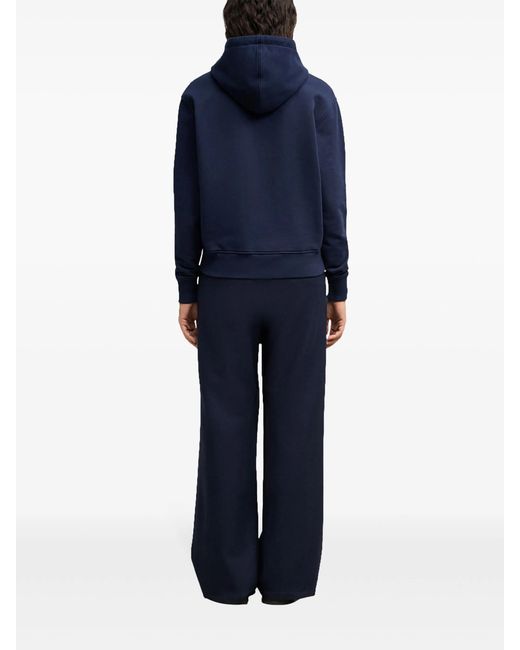 AMI Blue Ami De Cœur Cotton Hoodie