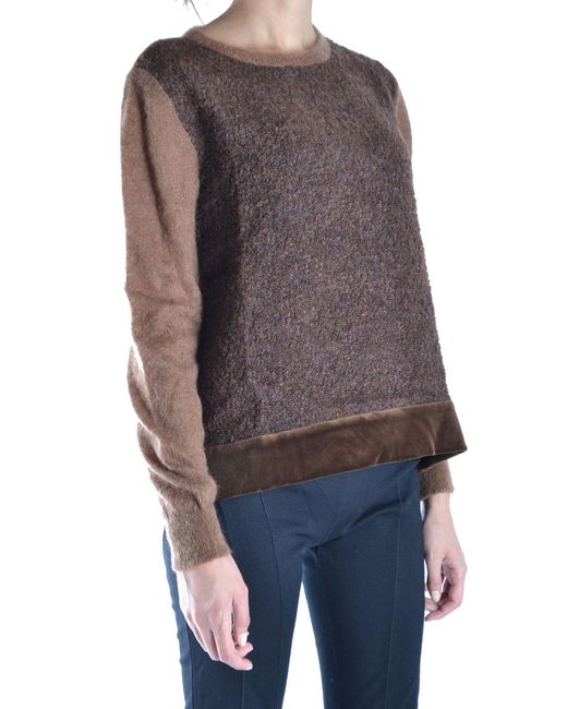 Alberta Ferretti Gray Knitwear Choker