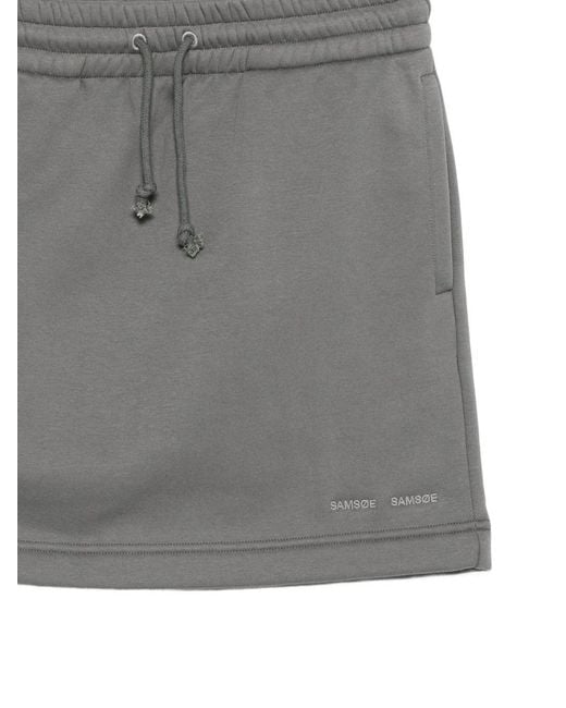 Samsøe & Samsøe Gray Sakira Sweat Skirt