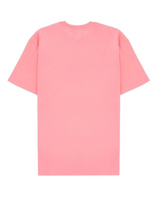 AMISH Pink T-Shirt Con Logo