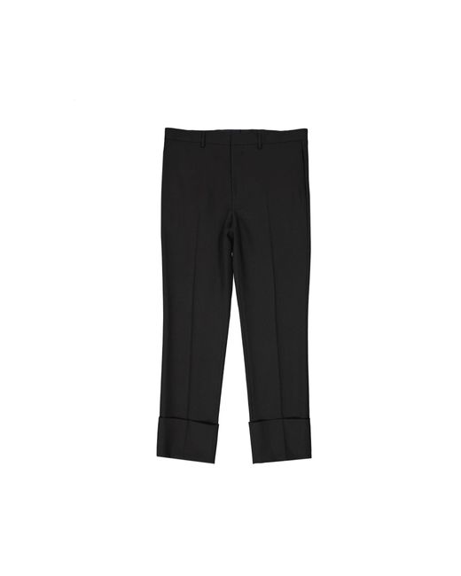 Pantalones de lana de Givenchy de hombre de color Black