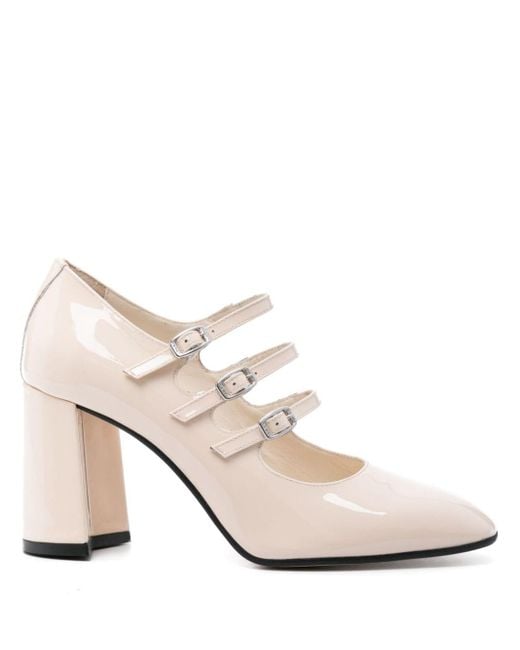 CAREL PARIS Natural Nude Patent Mary Jane for men