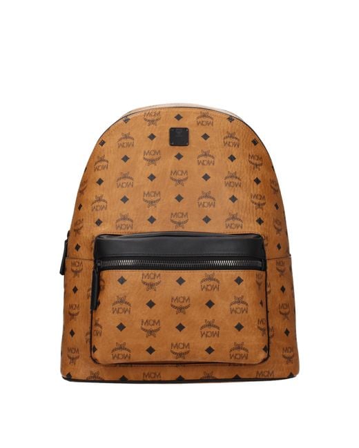 MCM Brown Leather Wallets And Messenger Bags
