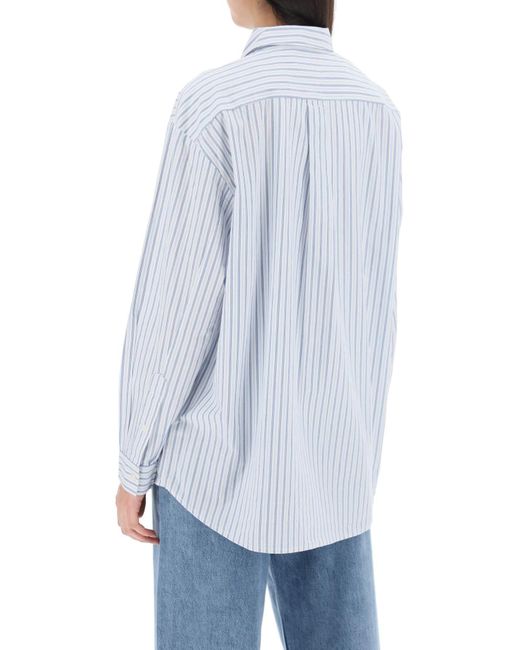 Edgar camisa con detalle de bolsillo Skall Studio de color White