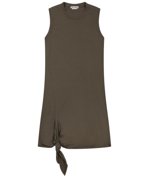 J.W. Anderson Green Jw Anderson Mini Abito Con Nodo