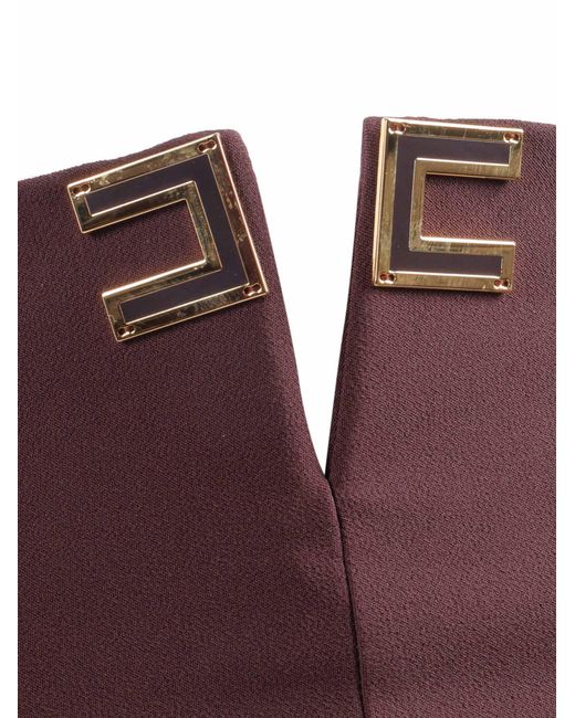 Elisabetta Franchi Red Trousers