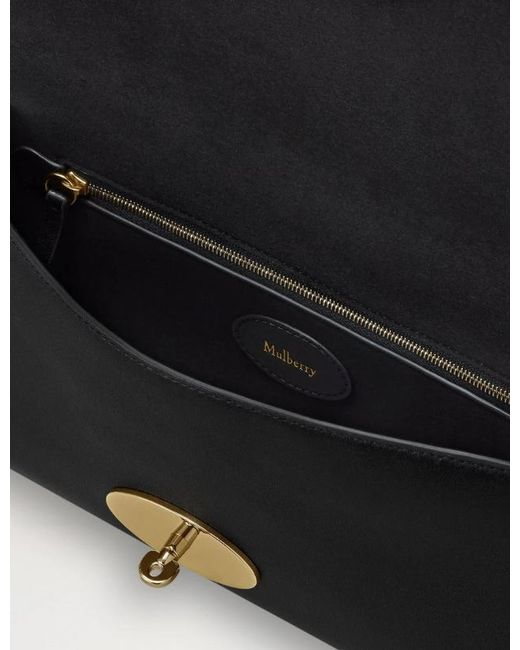 Mulberry Black Lily Clutch