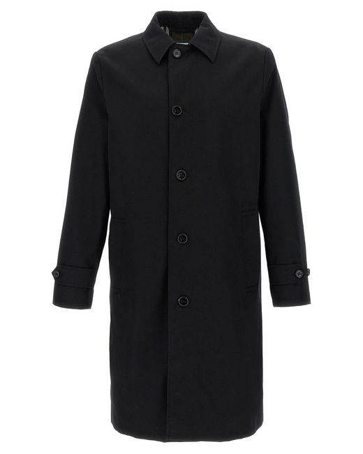 Burberry Mittelgroße Automantel in Black für Herren
