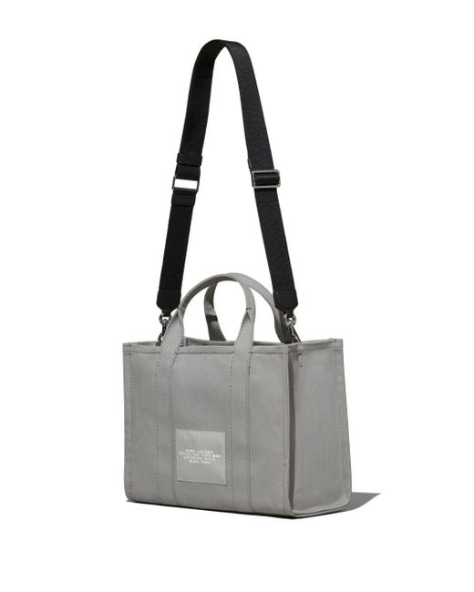 Marc Jacobs Gray Canvas Mittelgroße Tragetasche