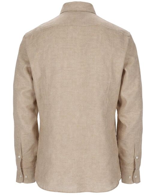 Boss Natural Linen Shirt