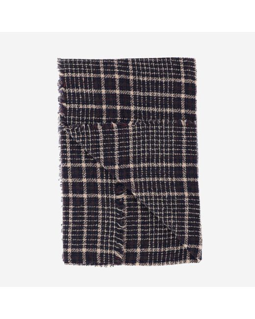 Faliero Sarti Black New Perry Wool Blend Scarf