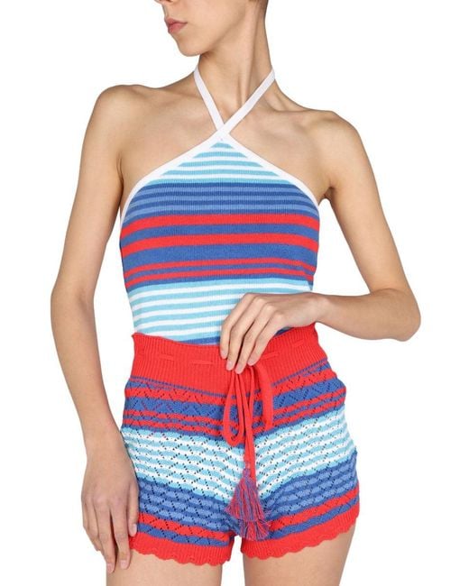 Gallo Multicolor Striped Pattern Top