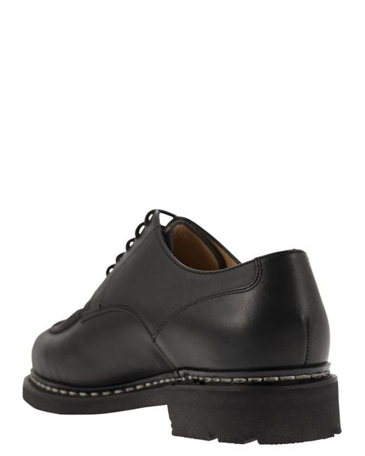 Paraboot Black Chambord Derby With Tray