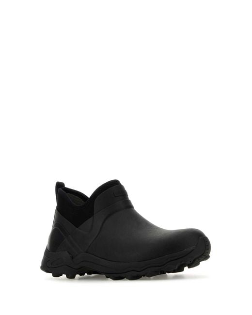 Givenchy Black Rubber Slip Ons for men