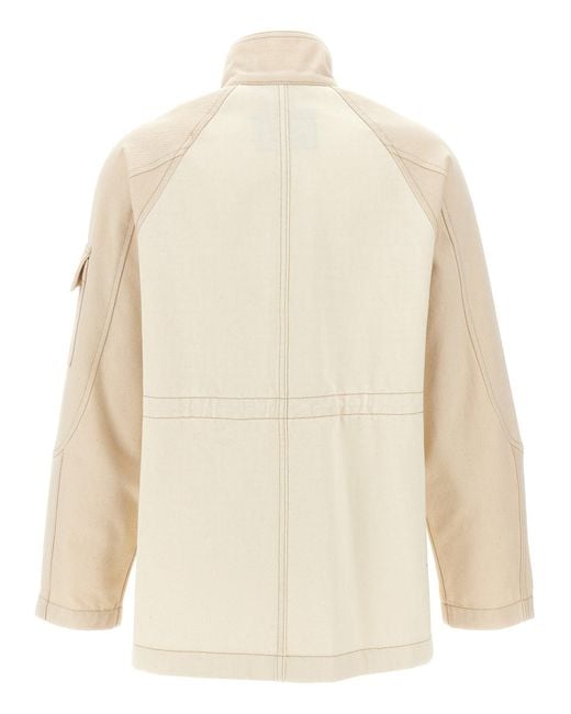 Fendi Natural Denim Parka