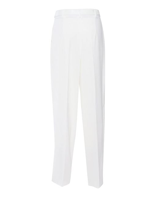 Max Mara White Pants