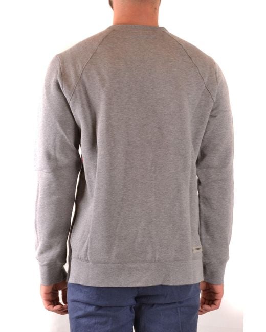 Paolo Pecora Gray Sweatshirt for men