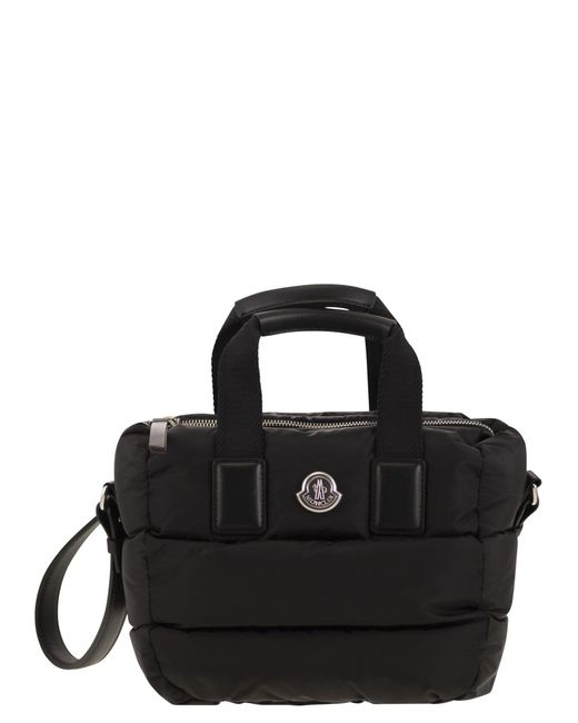 Moncler Black Mini Caradoc Water Repellent Tote Bag