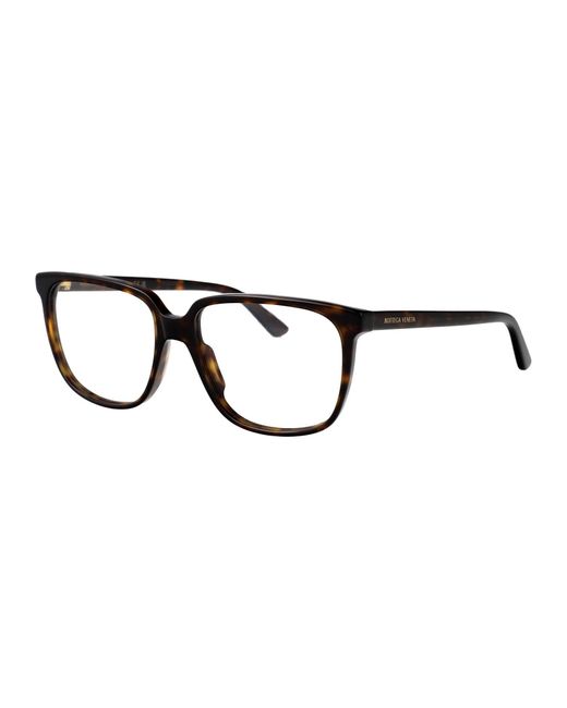 Bottega Veneta Black Havana Acetate Optical Glasses