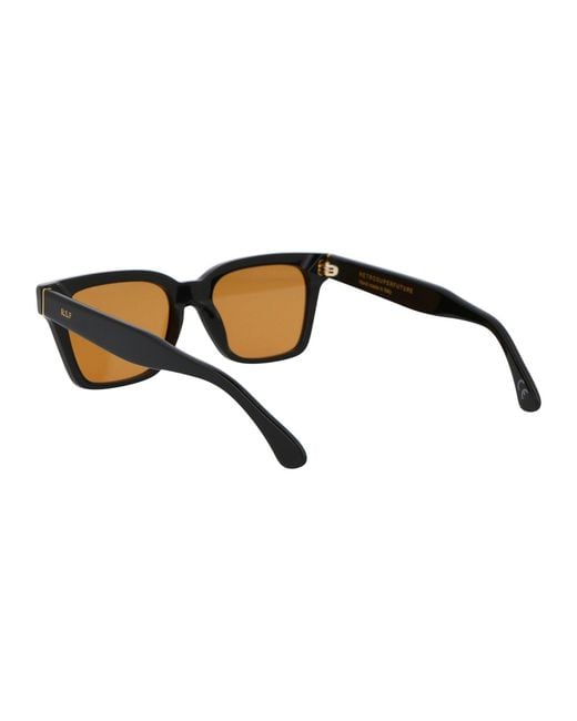 Retrosuperfuture Black Sunglasses 9 I2 Blk