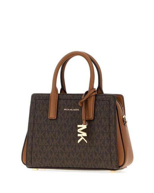MICHAEL Michael Kors Brown Canvas Laila Handbag