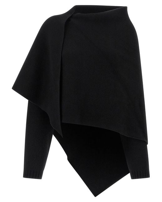 Alberta Ferretti Sjawl Cardigan in het Black