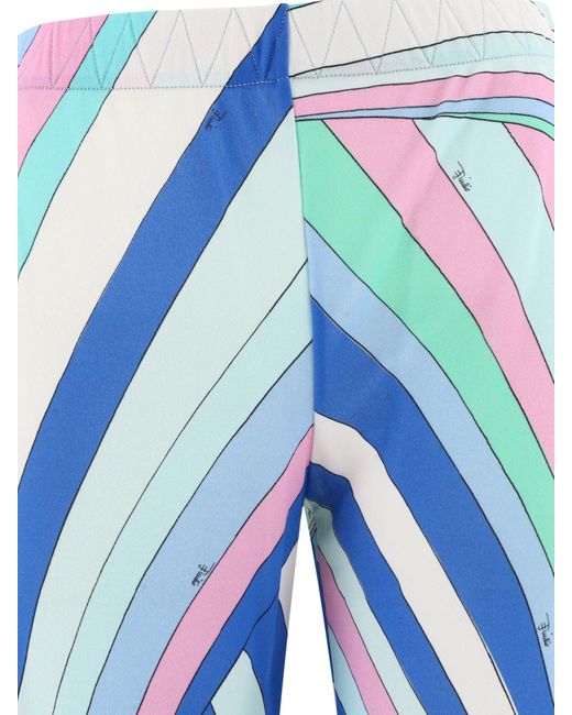 Pantalon "délicieux" Emilio Pucci en coloris Blue