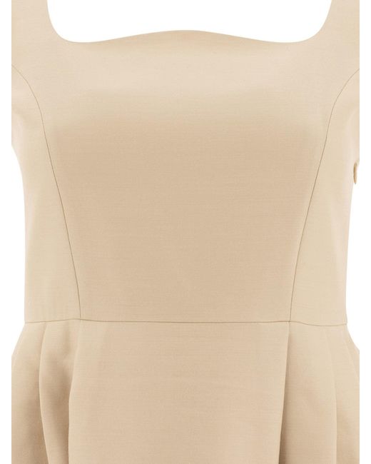 Sandbeige Jurken in het Natural