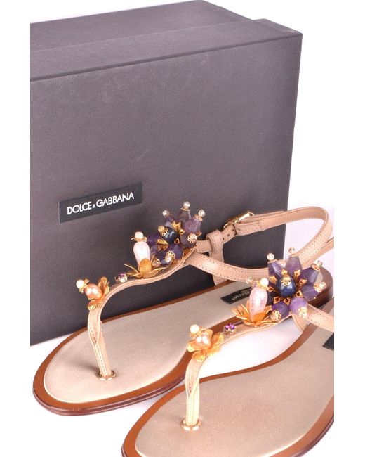Dolce & Gabbana Pink Dolce & Gabbana Flip-Flops