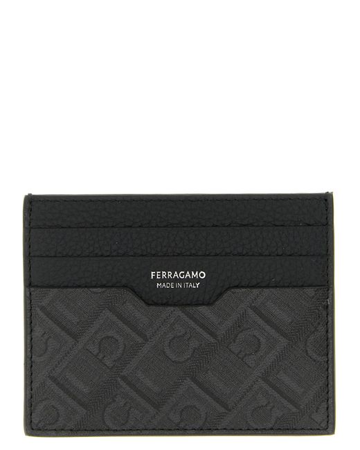 Ferragamo Kartenetui " Monogram". in Black für Herren
