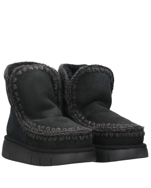 Mou Black Boots