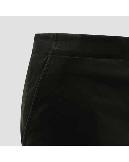 Jil Sander Black Angle Length Skirt