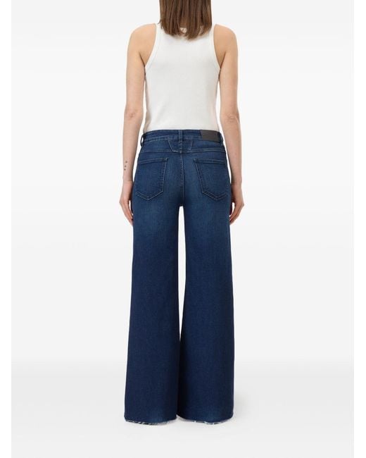 Closed Blue Flared Denim Jeans