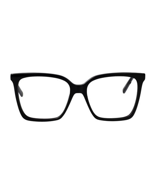 Karl Lagerfeld Black Acetate Glasses